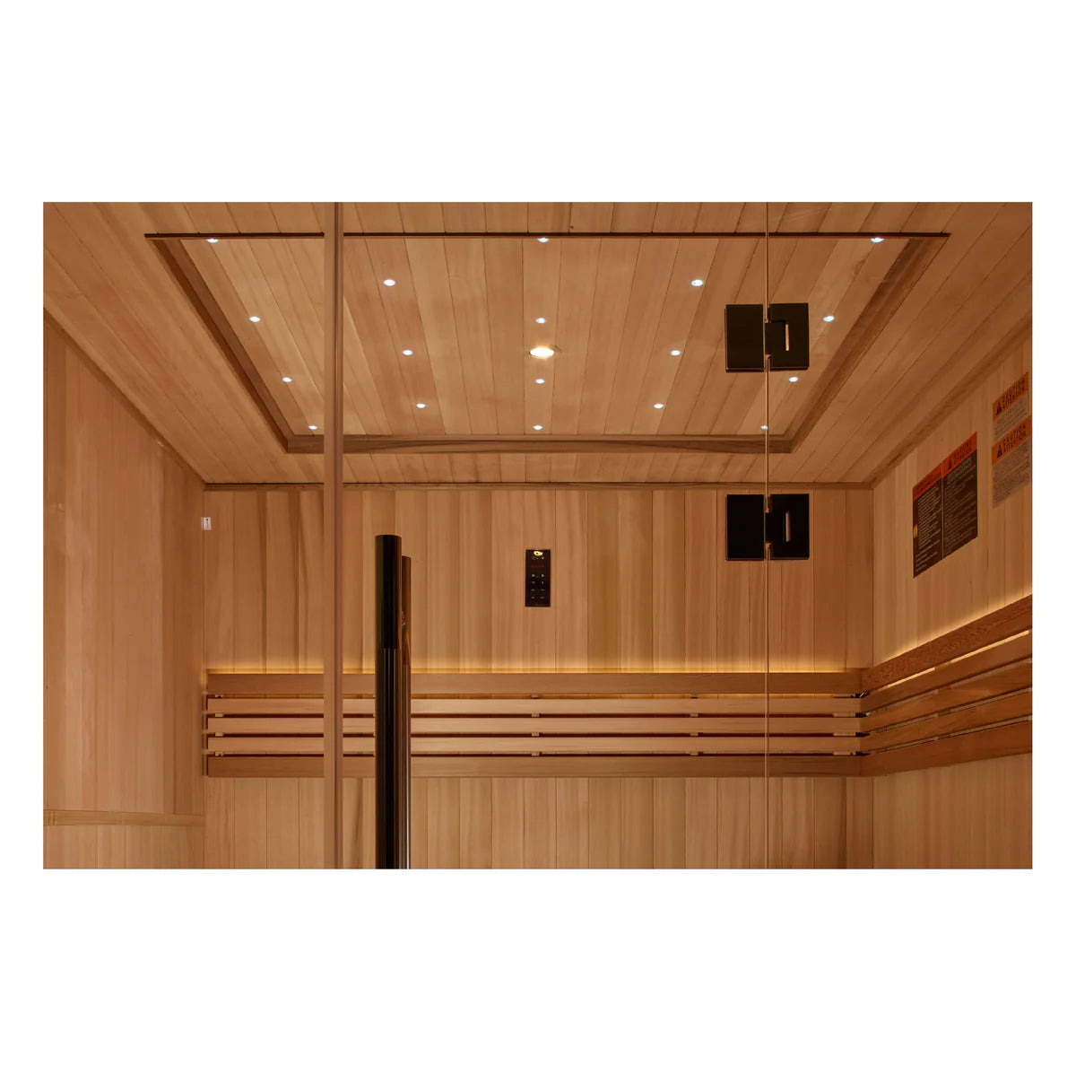2025 Osla Edition 6 Person Traditional Sauna - Canadian Red Cedar Interior and Pacific Premium Clear Cedar Exterior