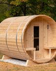 Dundalk LeisureCraft Canadian Timber Serenity Barrel Sauna