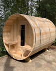Dundalk LeisureCraft Canadian Timber Serenity Barrel Sauna