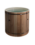 Dynamic Cold Therapy Cedar Barrel Spa – Plastic Tub