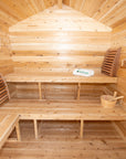 Dundalk LeisureCraft Canadian Timber Georgian Cabin Sauna with Porch