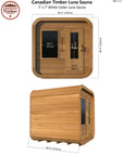 Dundalk LeisureCraft Luna Sauna