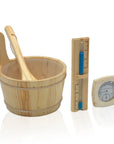 Hanko 2-3 Person Traditional Sauna - Canadian Red Cedar Interior