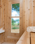 Dundalk LeisureCraft Canadian Timber Serenity Barrel Sauna