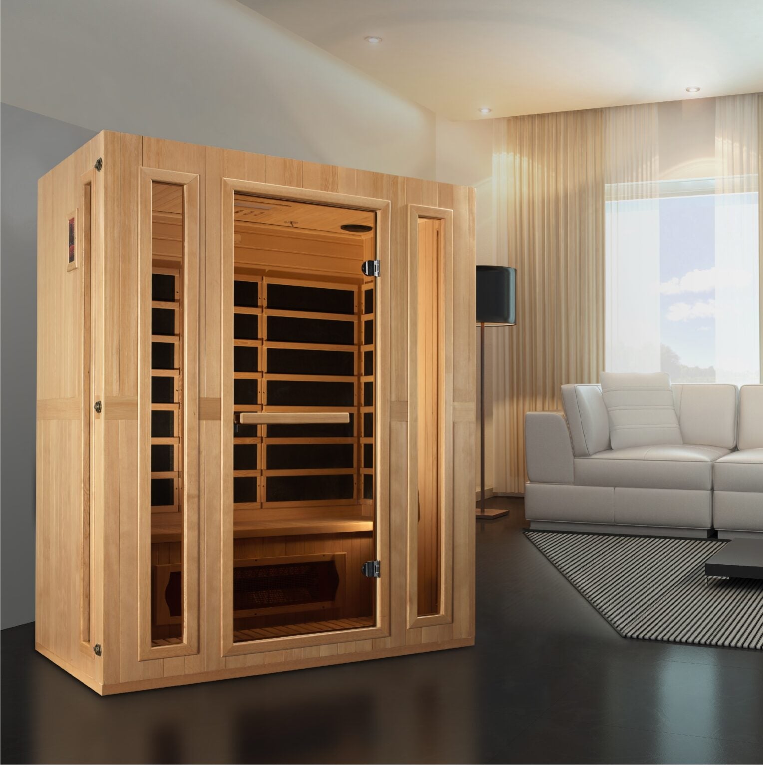 LISF-03 / MX-LS3-01 Low EMF 3 Person Sauna
