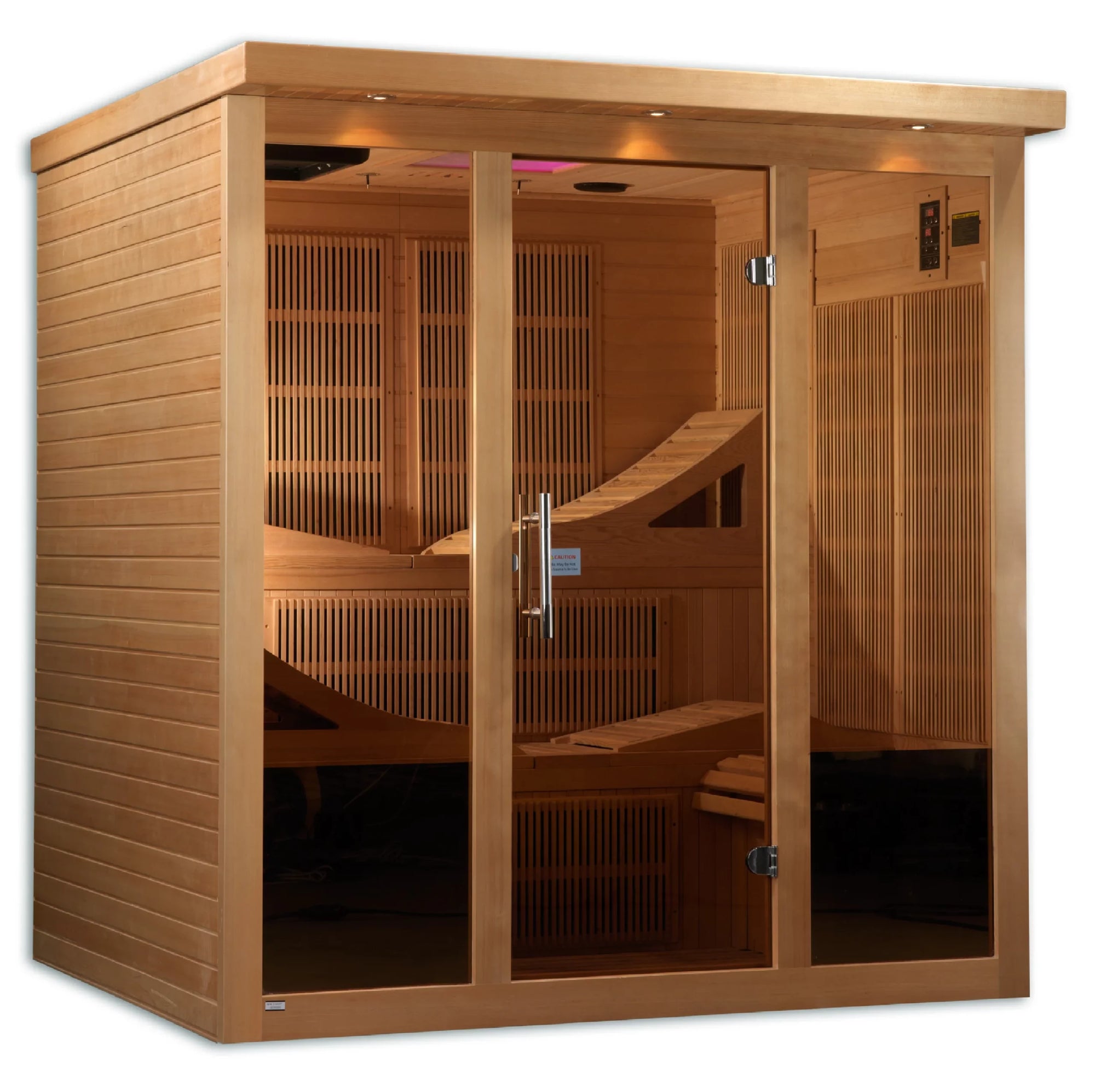 Near Zero EMF Far Full Spectrum Infrared Sauna 6 Person