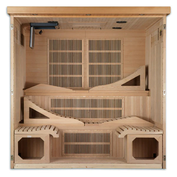 Near Zero EMF Far Full Spectrum Infrared Sauna 6 Person