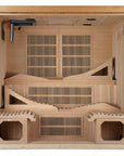 Near Zero EMF Far Full Spectrum Infrared Sauna 6 Person