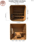 Dundalk LeisureCraft Luna Sauna