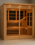 Near Zero EMF Far Infrared 6 Person Sauna
