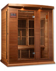 Maxxus Montilemar 3 Person Near Zero EMF - FAR Infrared Sauna - Canadian Red Cedar