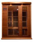 Maxxus Montilemar 3 Person Near Zero EMF - FAR Infrared Sauna - Canadian Red Cedar