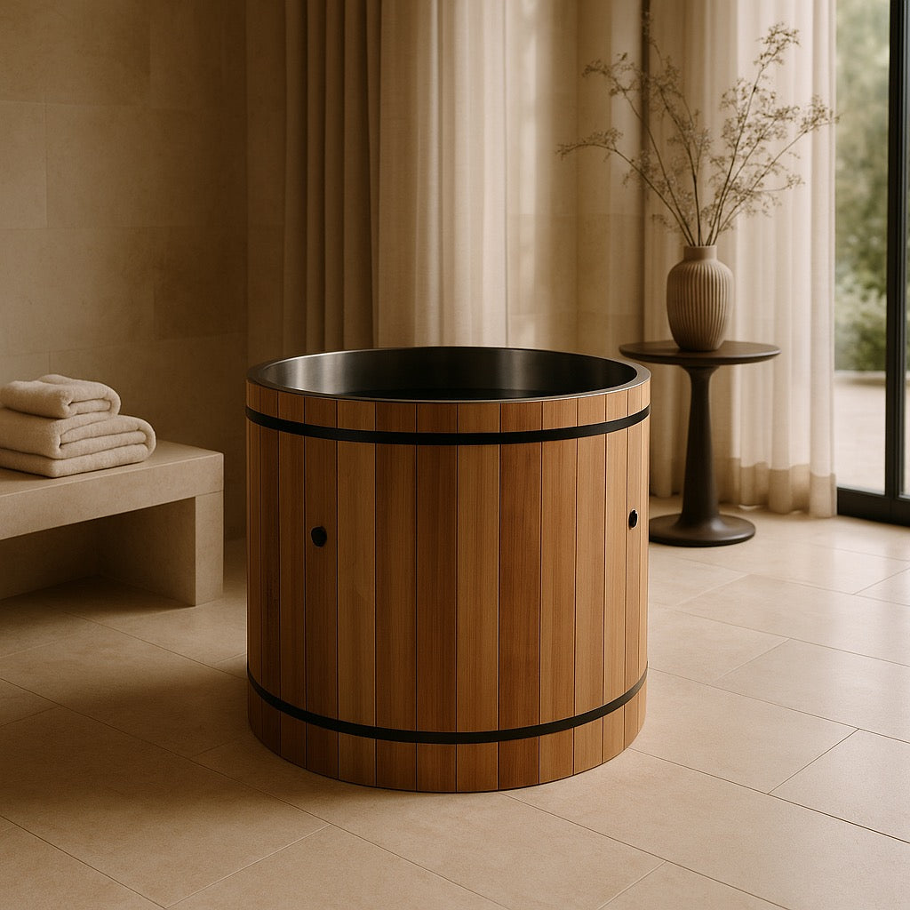 Dynamic Cold Therapy Barrel 304 Stainless Steel Cold Plunge