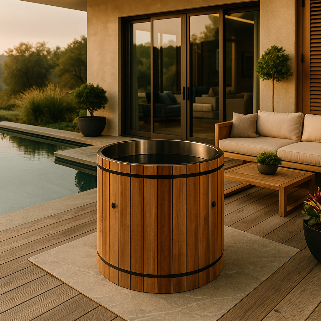 Dynamic Cold Therapy Barrel 304 Stainless Steel Cold Plunge
