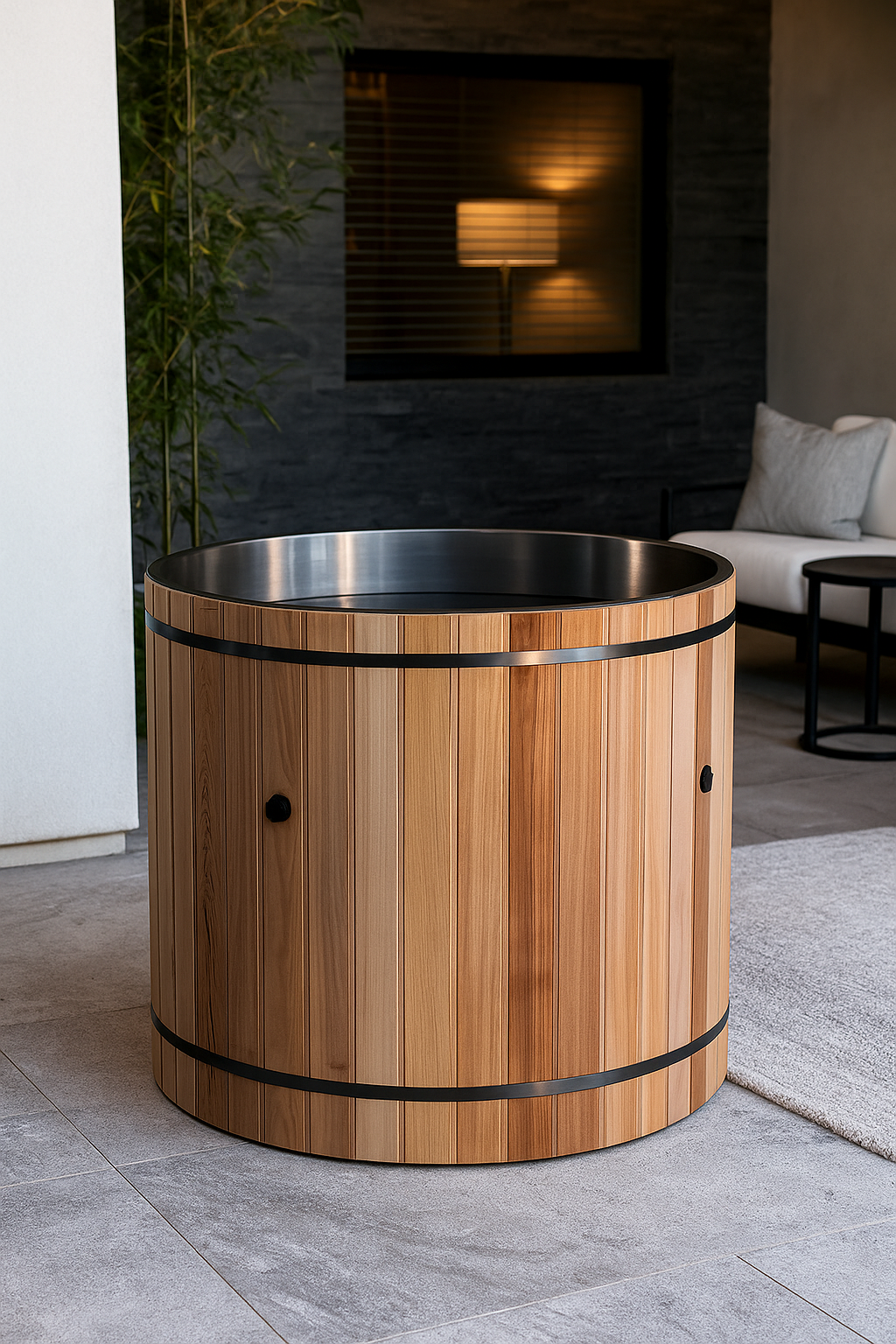 Dynamic Cold Therapy Barrel 304 Stainless Steel Cold Plunge