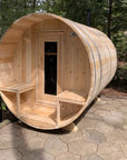 Dundalk LeisureCraft Canadian Timber Serenity Barrel Sauna