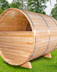 Dundalk LeisureCraft Clear Cedar Barrel Saunas