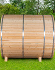 Dundalk LeisureCraft Clear Cedar Barrel Saunas