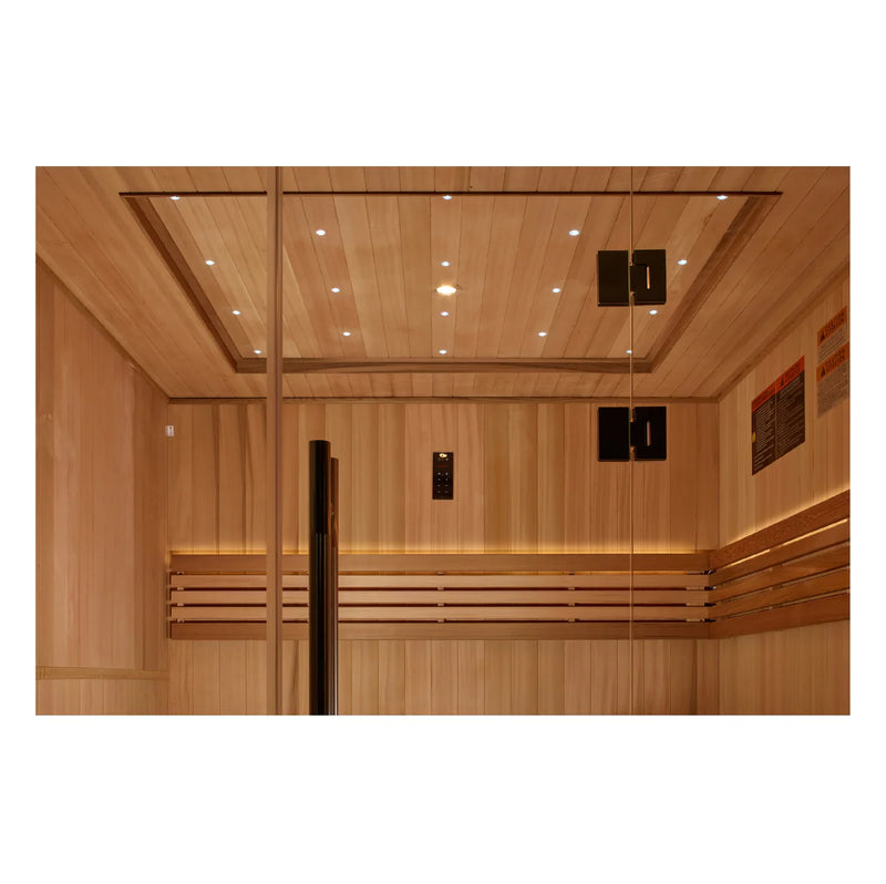 2025 Osla Edition 6 Person Traditional Sauna - Canadian Red Cedar Interior and Pacific Premium Clear Cedar Exterior