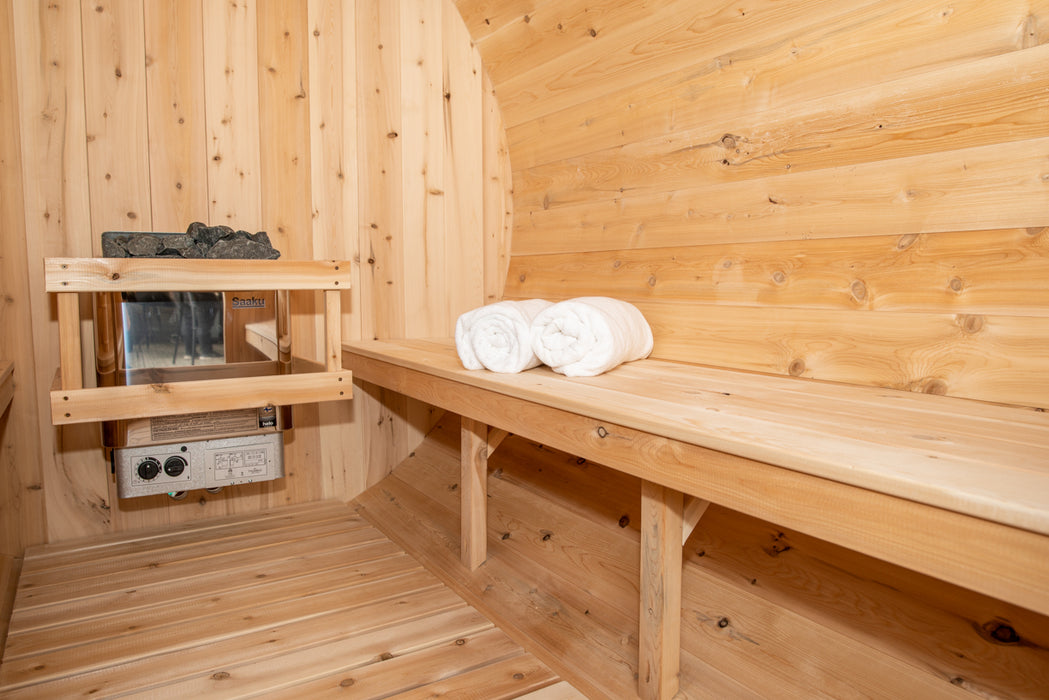 Dundalk LeisureCraft Canadian Timber Harmony Barrel Sauna