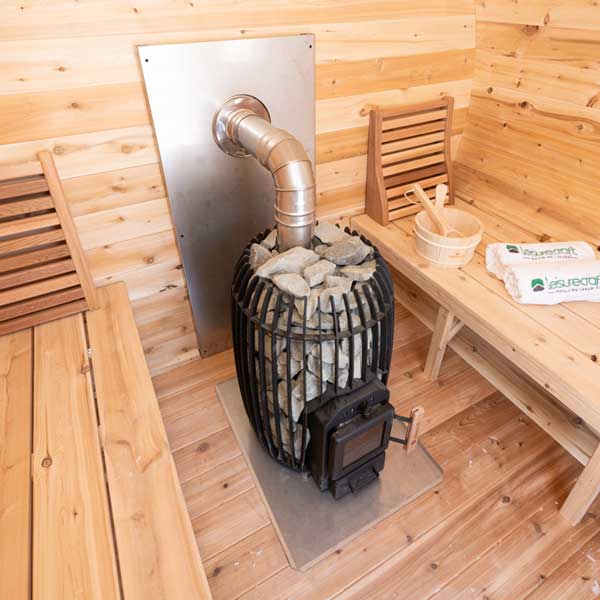 Dundalk LeisureCraft Tranquility Barrel Sauna