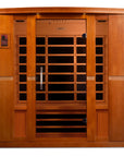 Dynamic Bergamo 4 Person Low EMF - Far Infrared Sauna - Natural Hemlock