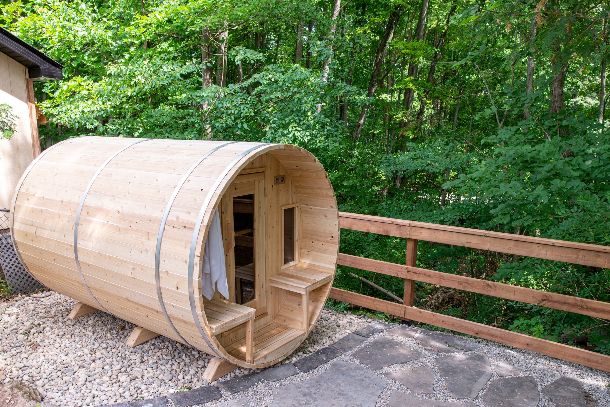 Dundalk LeisureCraft Tranquility Barrel Sauna