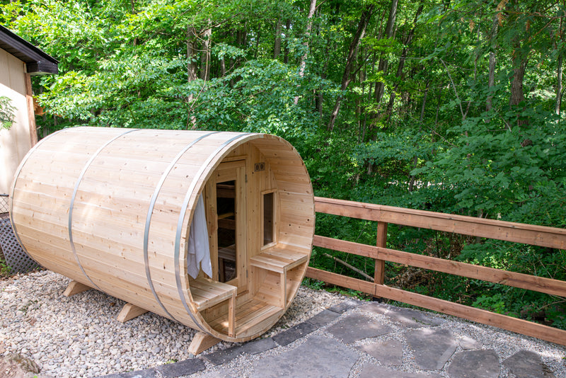 Dundalk LeisureCraft Tranquility Barrel Sauna
