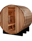 Moritz 2 Person Barrel Traditional Steam Sauna – Pacific Cedar