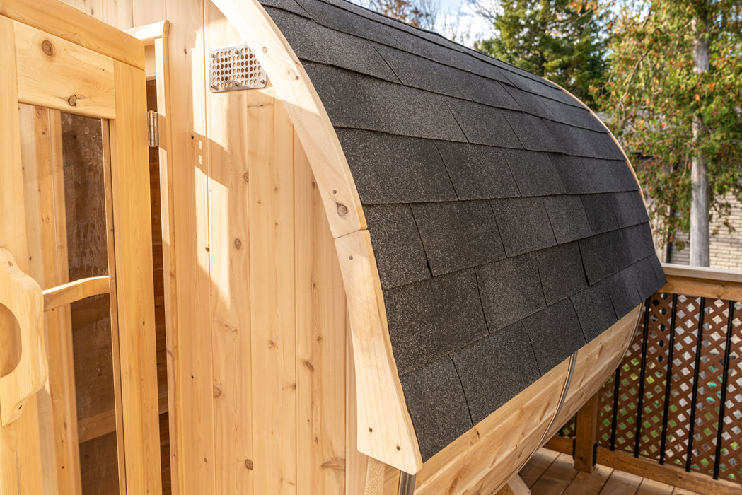 Dundalk LeisureCraft Canadian Timber Harmony Barrel Sauna