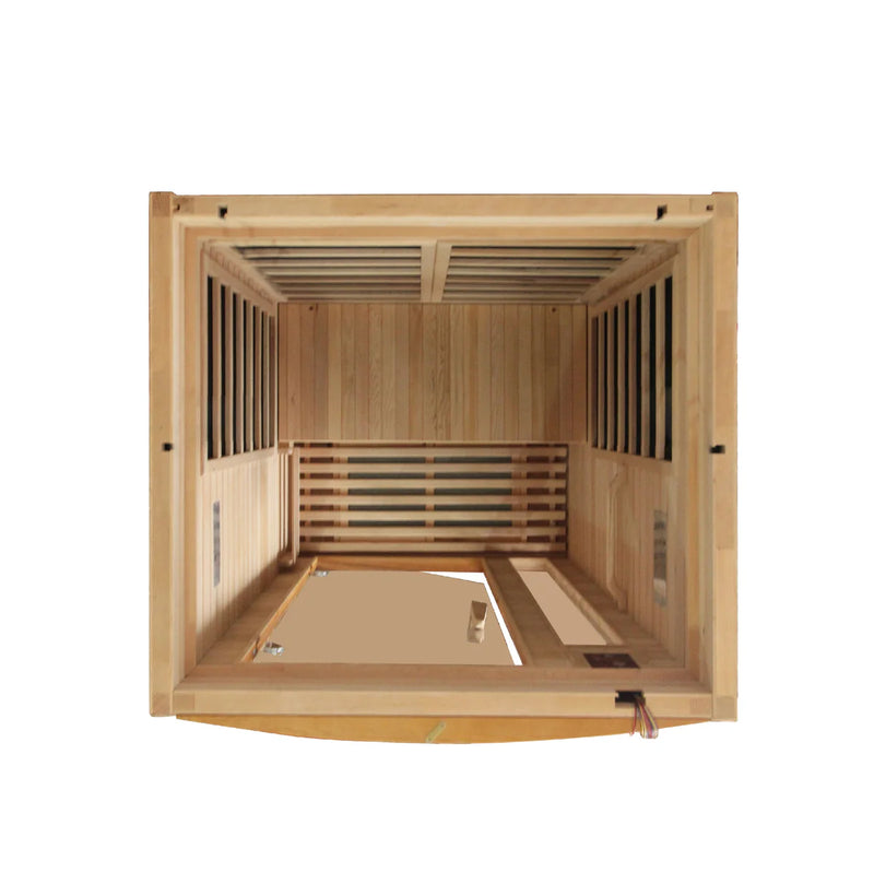 Dynamic Barcelona Elite Ultra Low EMF - Far Infrared Sauna - Natural Hemlock