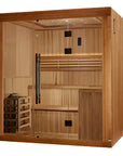 2025 Osla Edition 6 Person Traditional Sauna - Canadian Red Cedar Interior and Pacific Premium Clear Cedar Exterior