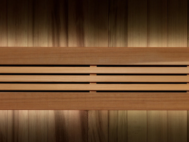 2025  "Copenhagen Edition" 3 Person Traditional Sauna Canadian Red Cedar Interior and Pacific Premium Clear Cedar Exterior