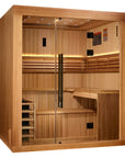 2025 Osla Edition 6 Person Traditional Sauna - Canadian Red Cedar Interior and Pacific Premium Clear Cedar Exterior