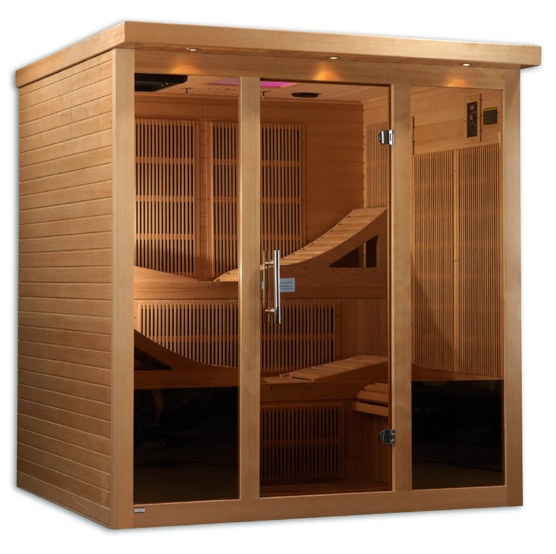 Near Zero EMF Far Full Spectrum Infrared Sauna 6 Person