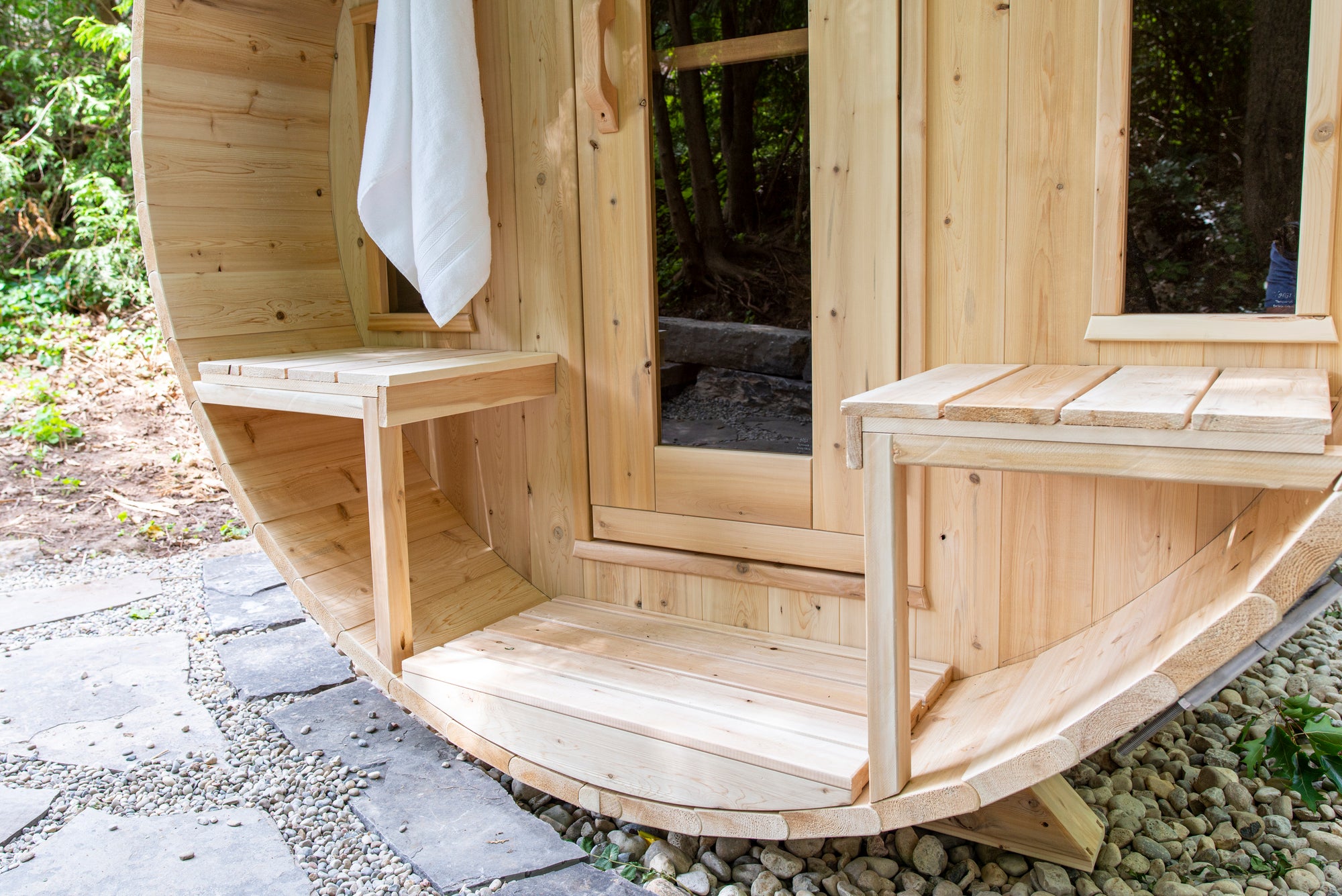 Dundalk LeisureCraft Tranquility Barrel Sauna