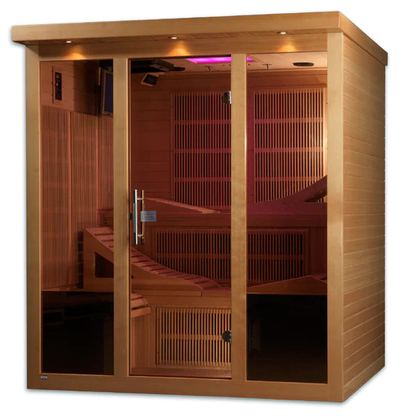 Near Zero EMF Far Full Spectrum Infrared Sauna 6 Person