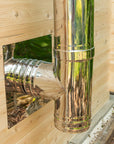 Dundalk LeisureCraft Canadian Timber Georgian Cabin Sauna with Changeroom