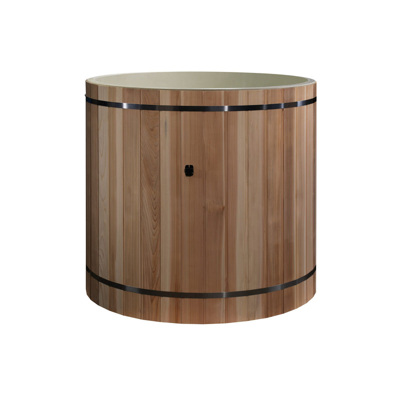Dynamic Cold Therapy Cedar Barrel Spa – Plastic Tub