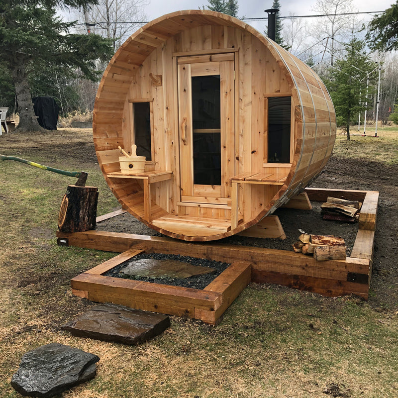 Dundalk LeisureCraft Tranquility Barrel Sauna