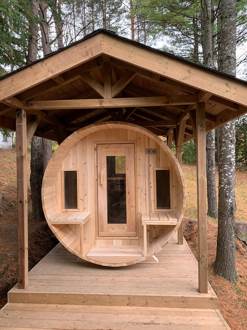 Dundalk LeisureCraft Tranquility Barrel Sauna