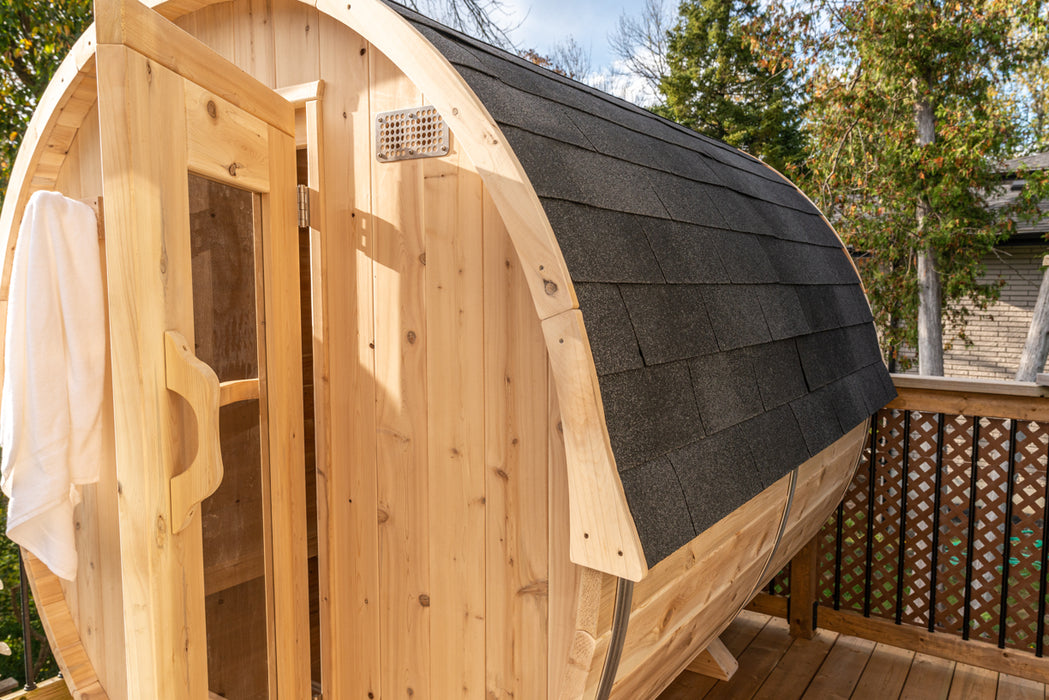 Dundalk LeisureCraft Canadian Timber Harmony Barrel Sauna