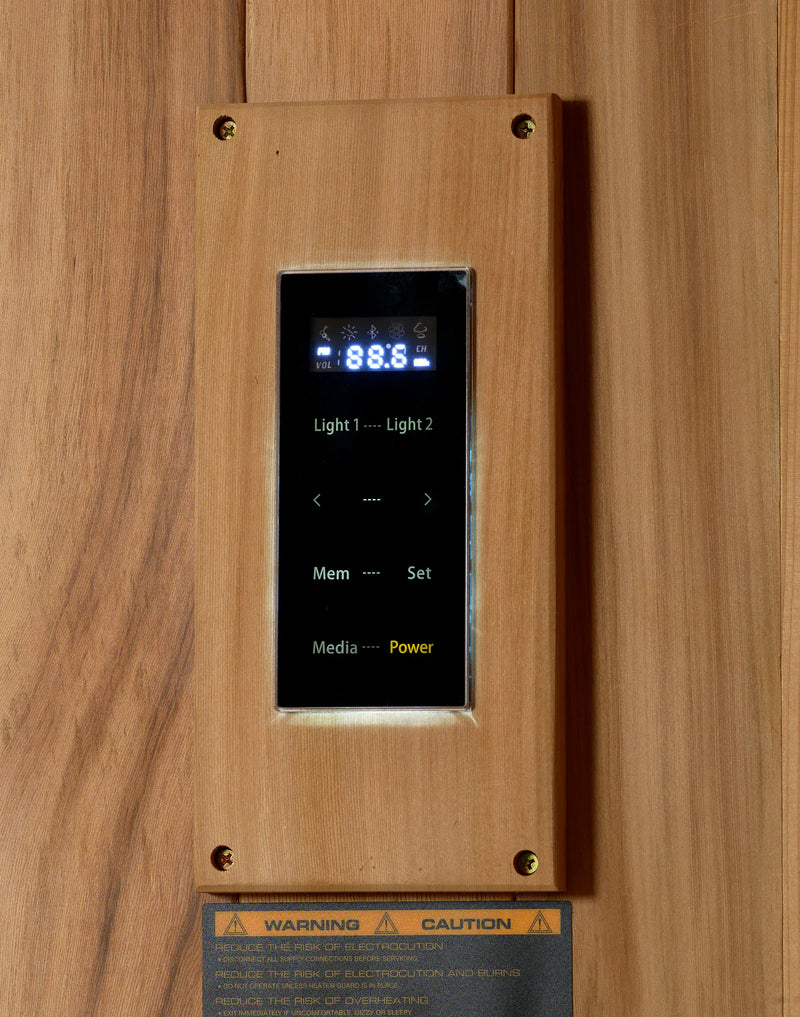 2025 Osla Edition 6 Person Traditional Sauna - Canadian Red Cedar Interior and Pacific Premium Clear Cedar Exterior