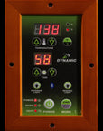 Dynamic Bergamo 4 Person Low EMF - Far Infrared Sauna - Natural Hemlock