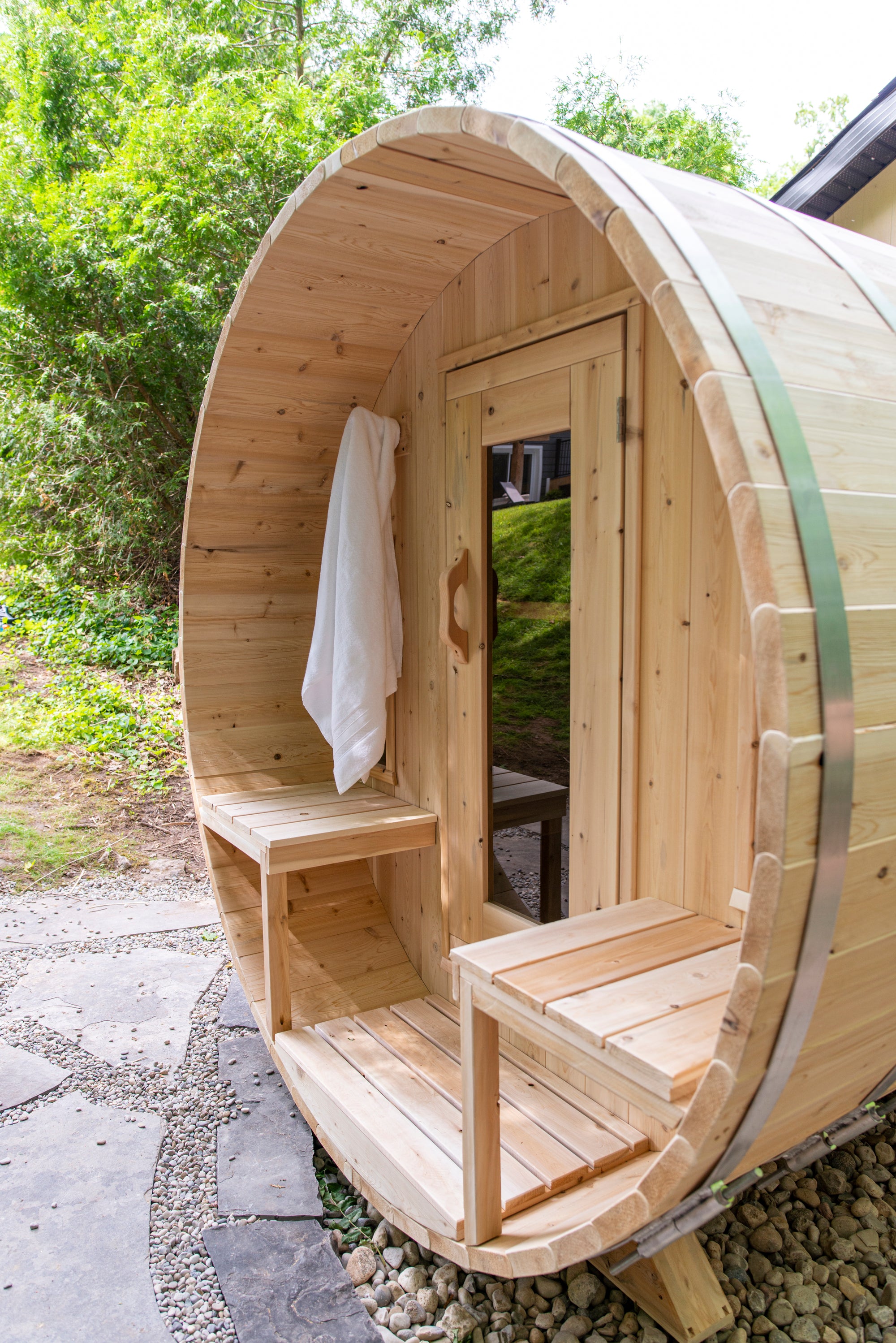 Dundalk LeisureCraft Tranquility Barrel Sauna
