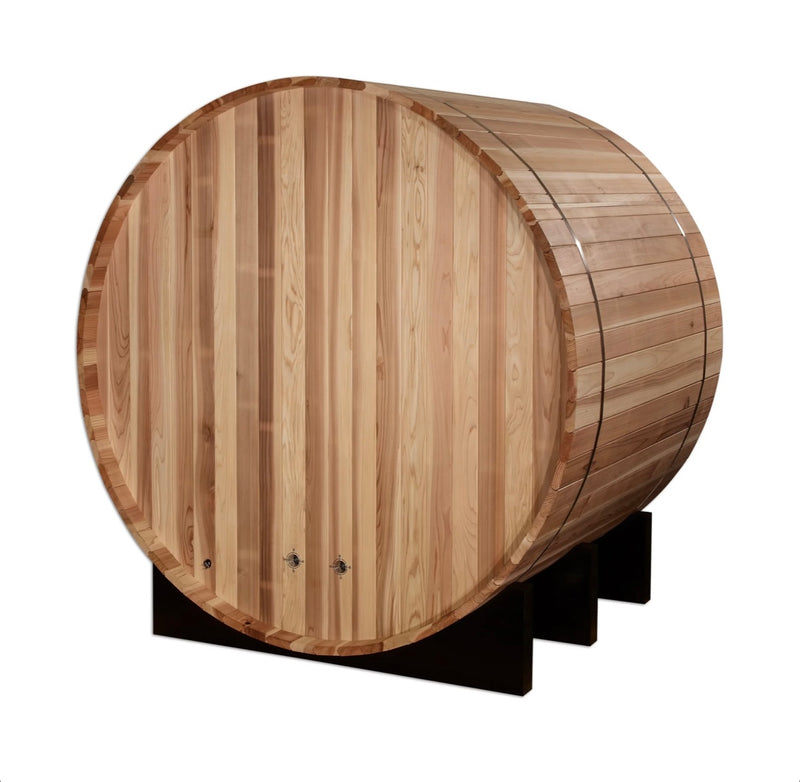 Moritz 2 Person Barrel Traditional Steam Sauna – Pacific Cedar