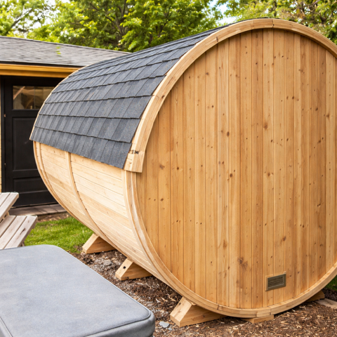 Dundalk LeisureCraft Canadian Timber Harmony Barrel Sauna