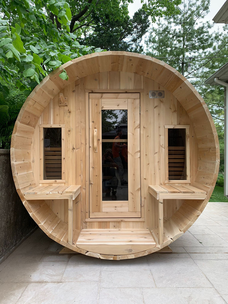 Dundalk LeisureCraft Tranquility Barrel Sauna