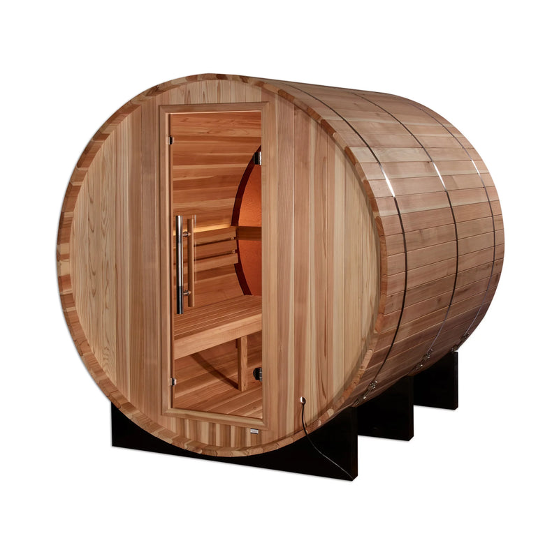 Zurich 4 Person Traditional Steam Barrel Sauna