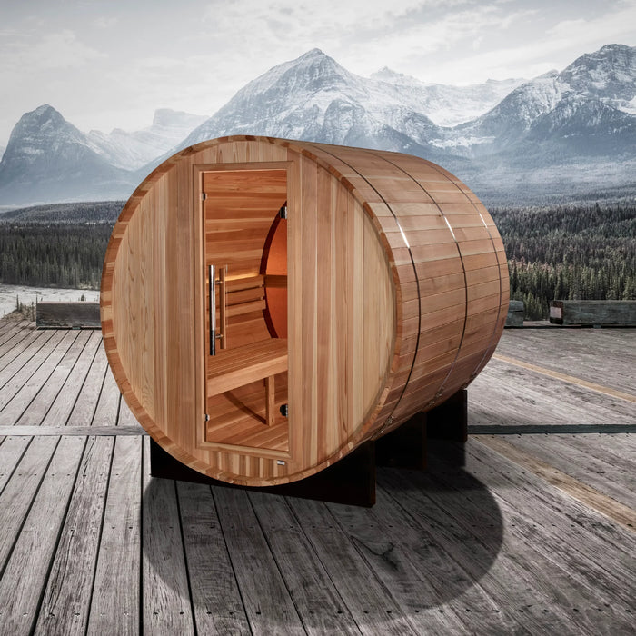 Zurich 4 Person Traditional Steam Barrel Sauna GDI-B024-01